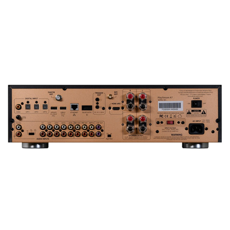 Advance Paris Playstream A7 Amplificatore Integrato Network