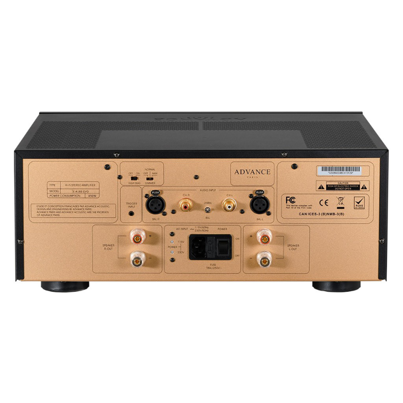 Advance Paris X-A160 EVO Amplificatore finale di potenza stereofonico