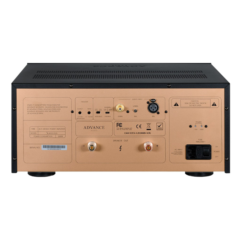 Advance Paris X-A220 EVO Amplificatore finale di potenza monofonico