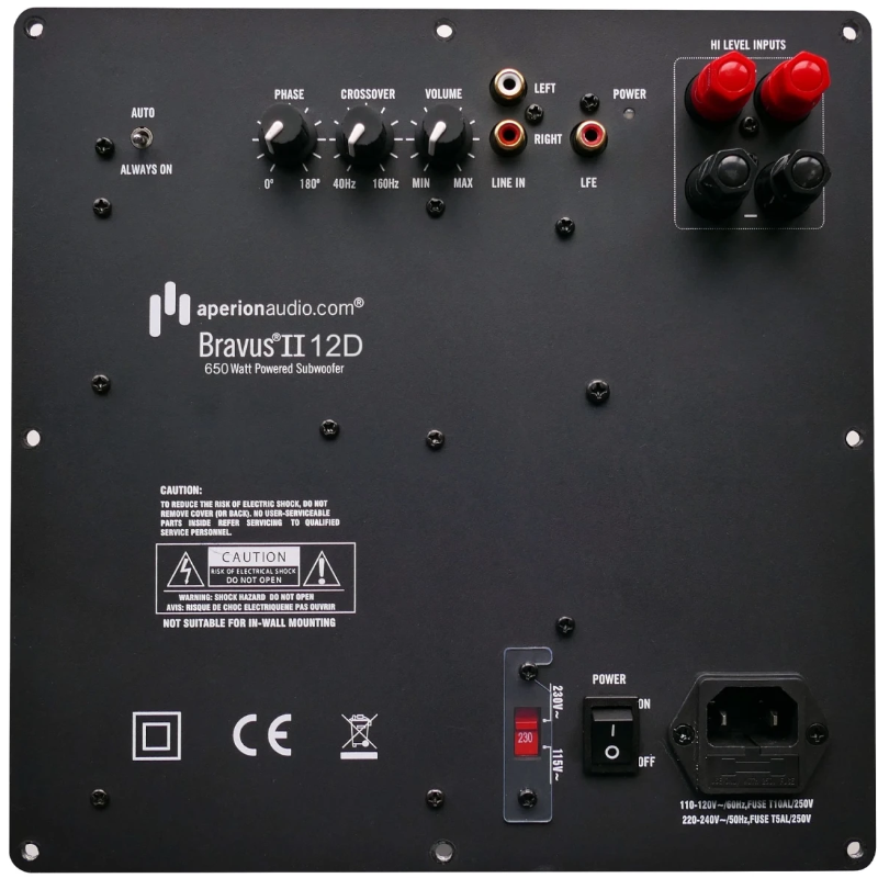 AperionAudio Bravus II 12D