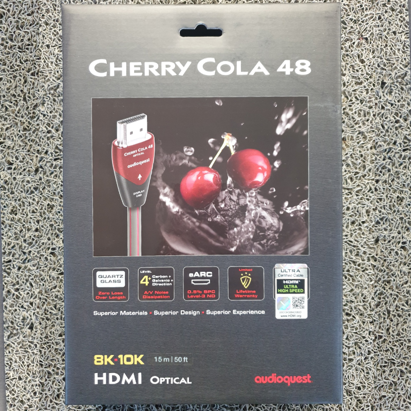 AudioQuest Cherry Cola 48 Optical HDMI 15m (Outlet)