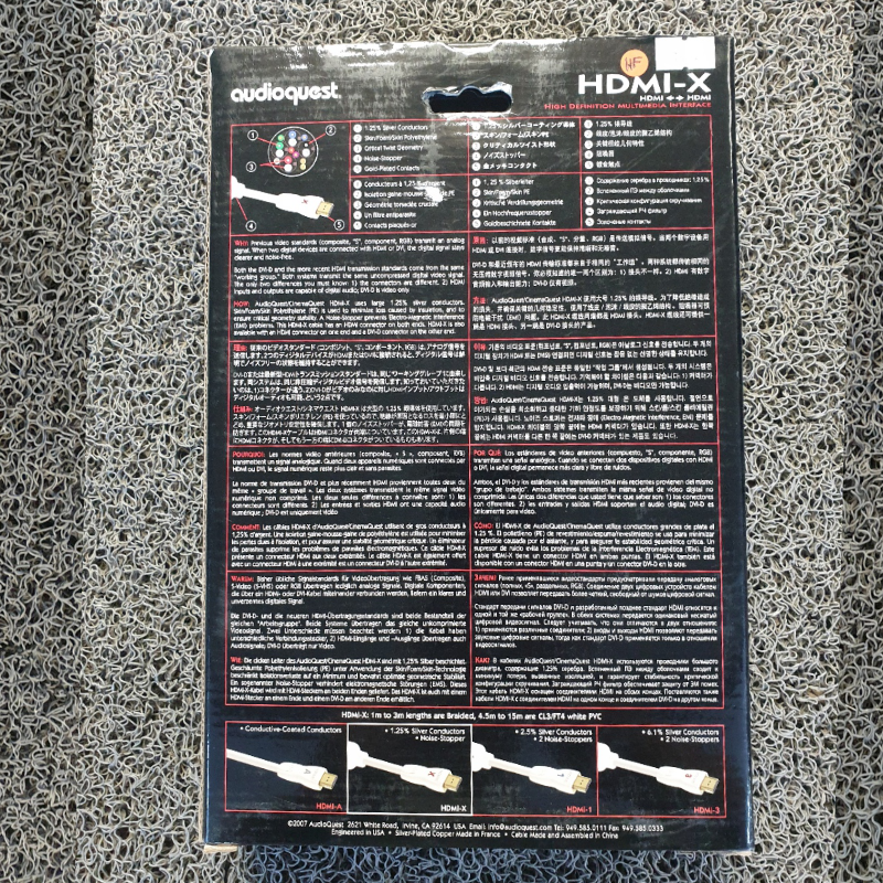 AudioQuest HDMI-X 4,5 m (Outlet)