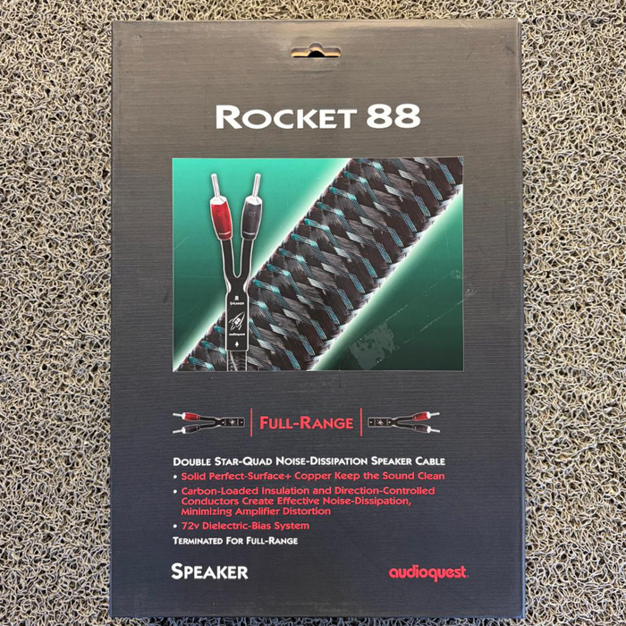 AudioQuest Rocket 88 Full-Range Cavo per altoparlanti (Outlet)