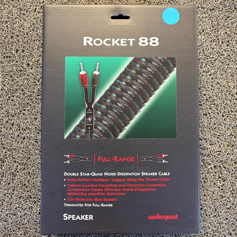 AudioQuest Rocket 88 Full-Range Cavo per altoparlanti (Outlet)