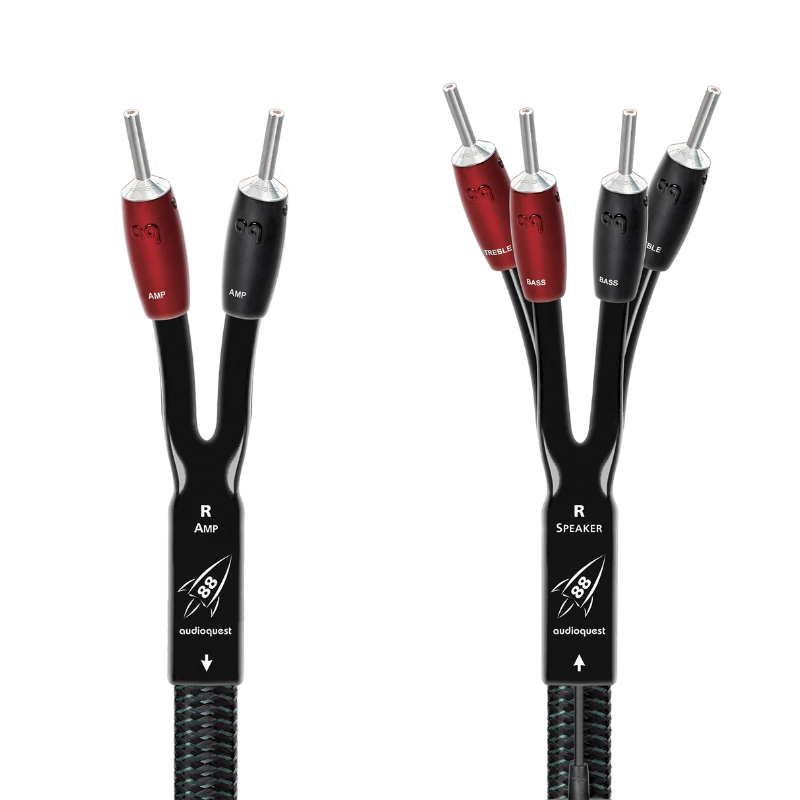 AudioQuest Rocket 88 Single-Biwire 2.5 M Cavo per altoparlanti