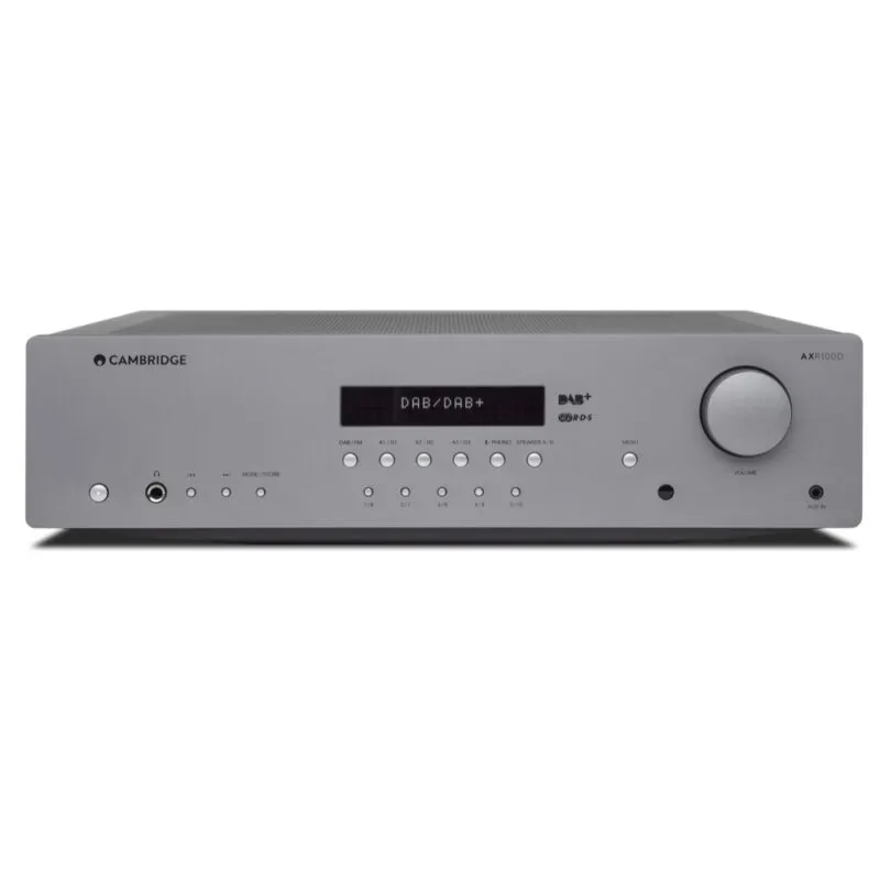 Cambridge Audio AXR100D Amplificatore Integrato con Bluetooth e DAB/DAB+