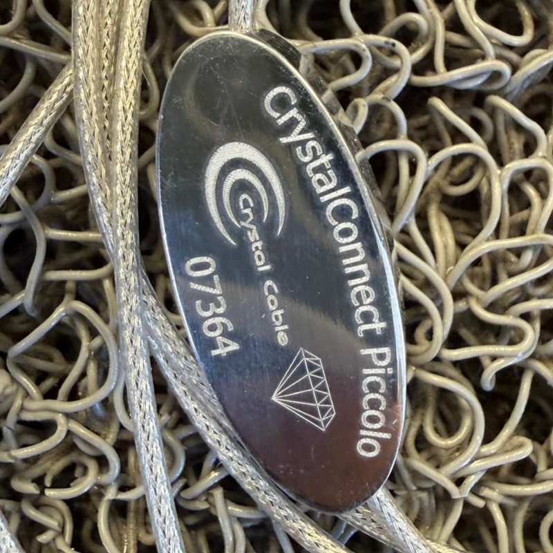 Crystal Cable CrystalConnect Piccolo RCA 1m (USATO)