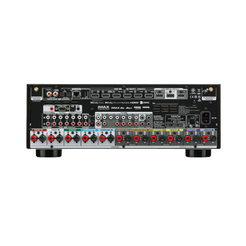 Denon AVR-X3900H Sintoamplificatore AV da 9.4 canali