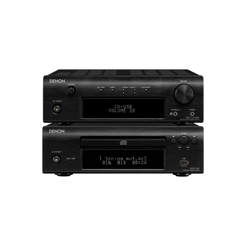 Denon DRA-F109 + DNP-F109 Mini Hifi