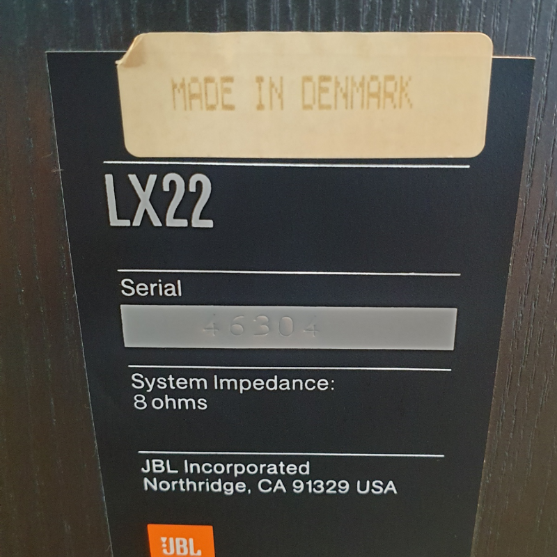 JBL LX22 (USATO)