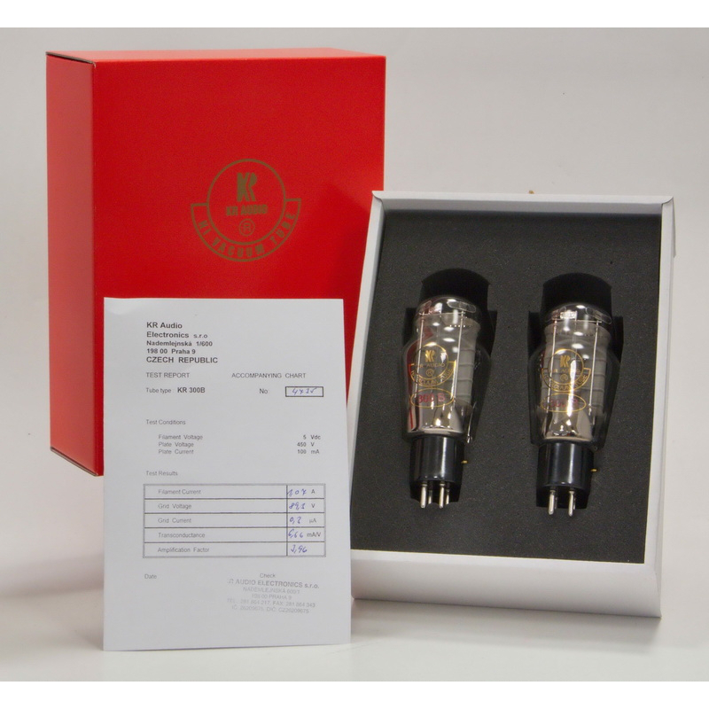 KR Audio Valvole di Ricambio Originali