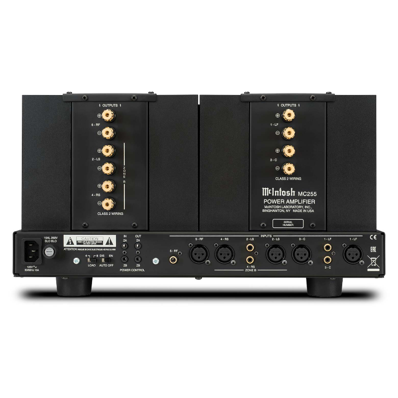 Mcintosh MC255 Finale AV 5 Canali (200W, 8 ohm)