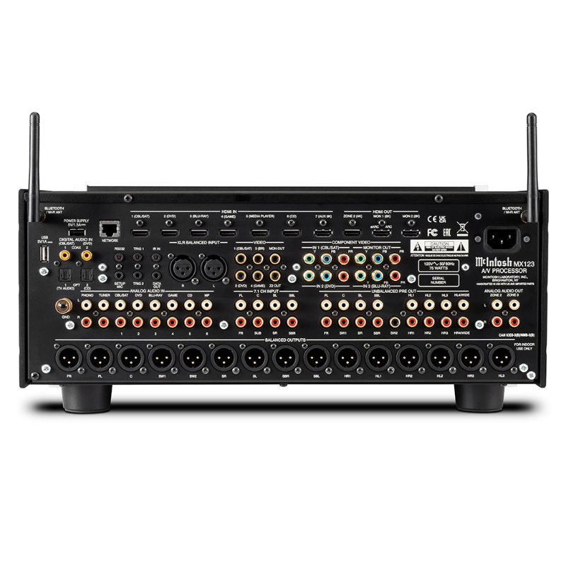 Mcintosh MX123 Preamplificatore AV 13.2 Canali 8K