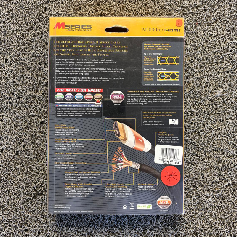Monster Cable M1000HD HDMI 1.21m (Outlet)