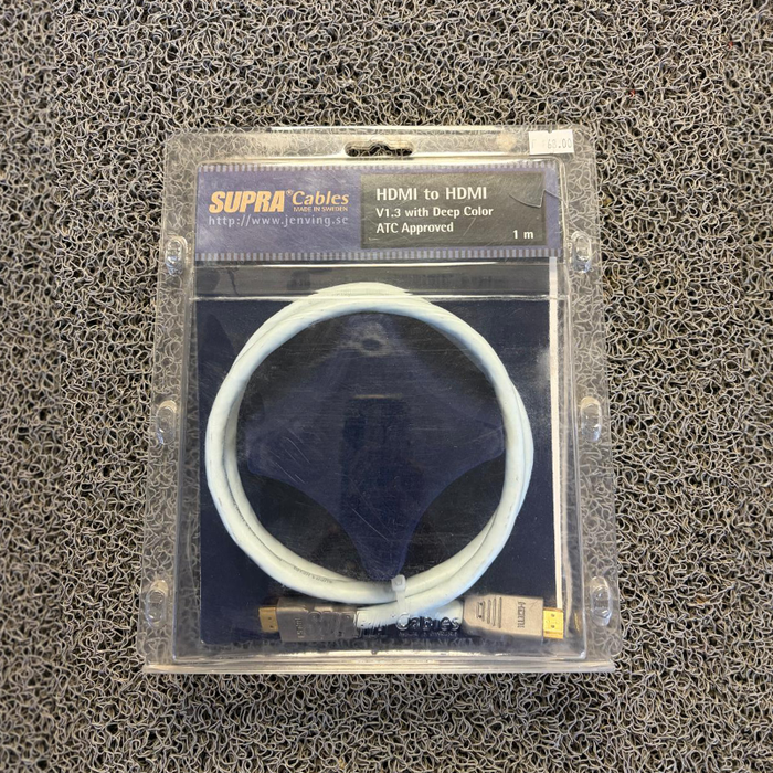 SUPRA Cables Hdmi Deep Color 1m (Outlet)