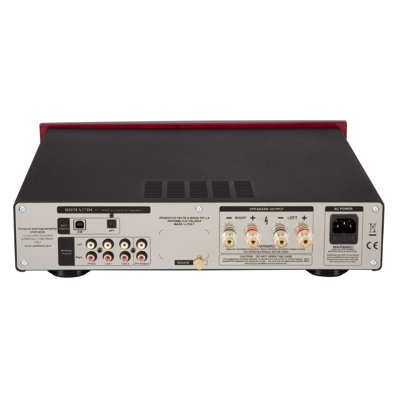 Synthesis Roma 37DC+ Amplificatore integrato ibrido