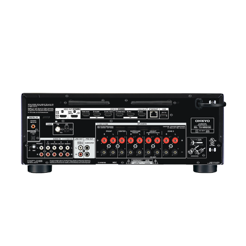 Onkyo TX-NR6100 Sintoamplificatore AV 7.2 canali
