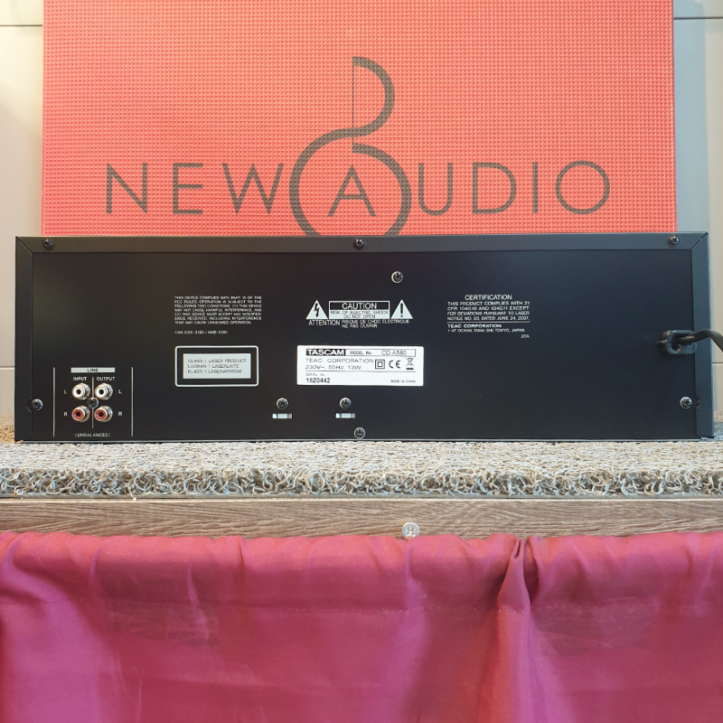 Tascam CD-A580 (USATO) audiocassette e CD audio