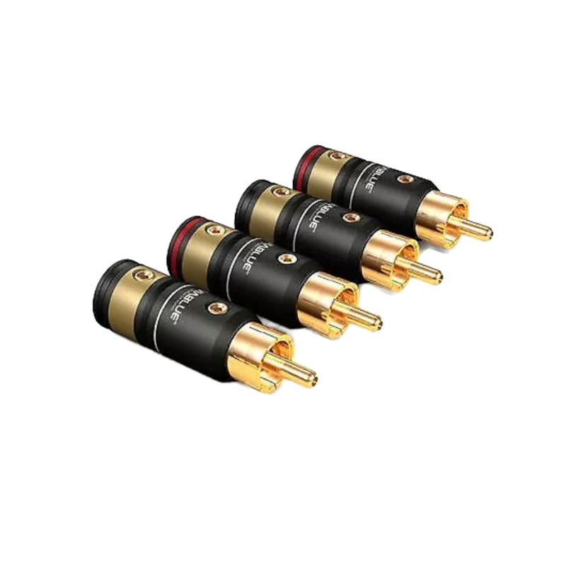 Viablue T6s RCA plugs