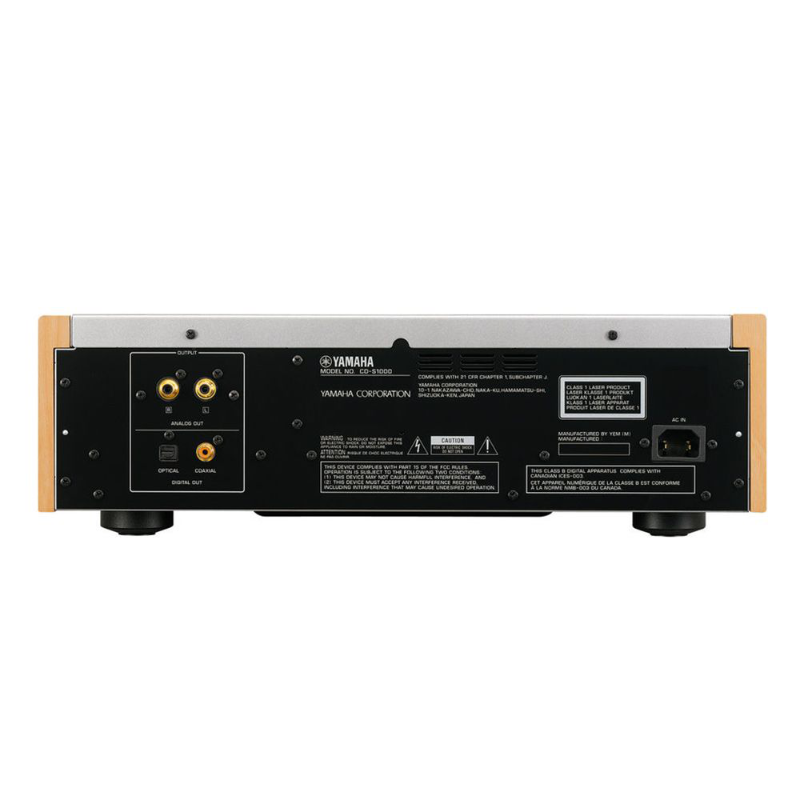 Yamaha CD-S1000 Silver Lettore CD/SACD