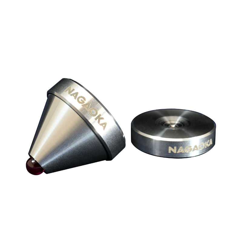 Nagaoka Spikes Isolanti Acustici per Giradischi (INS-SU 01 / BR-02)