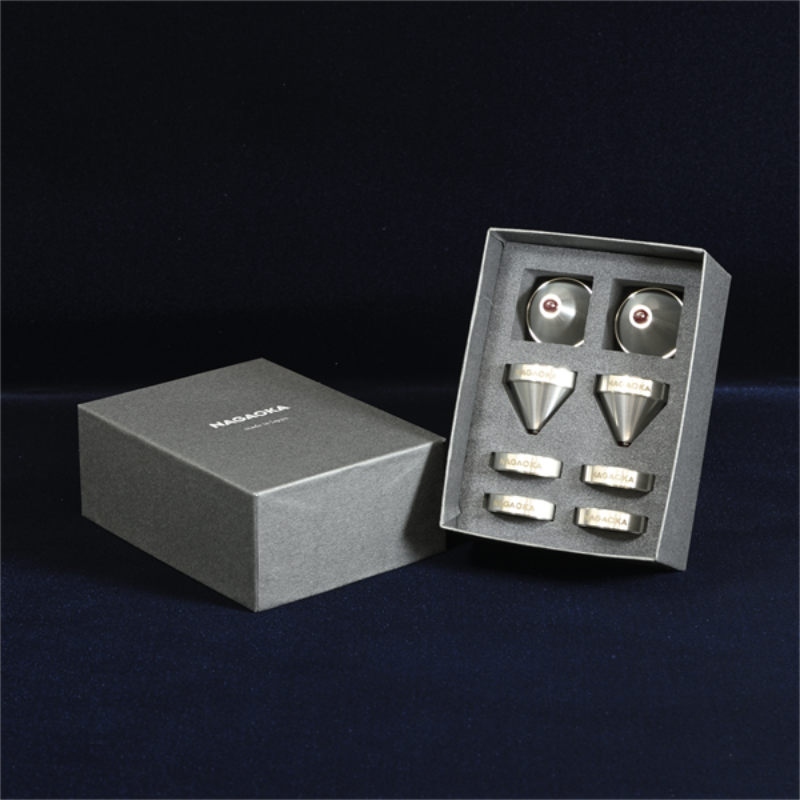 Nagaoka Spikes Isolanti Acustici per Giradischi (INS-SU 01 / BR-02)