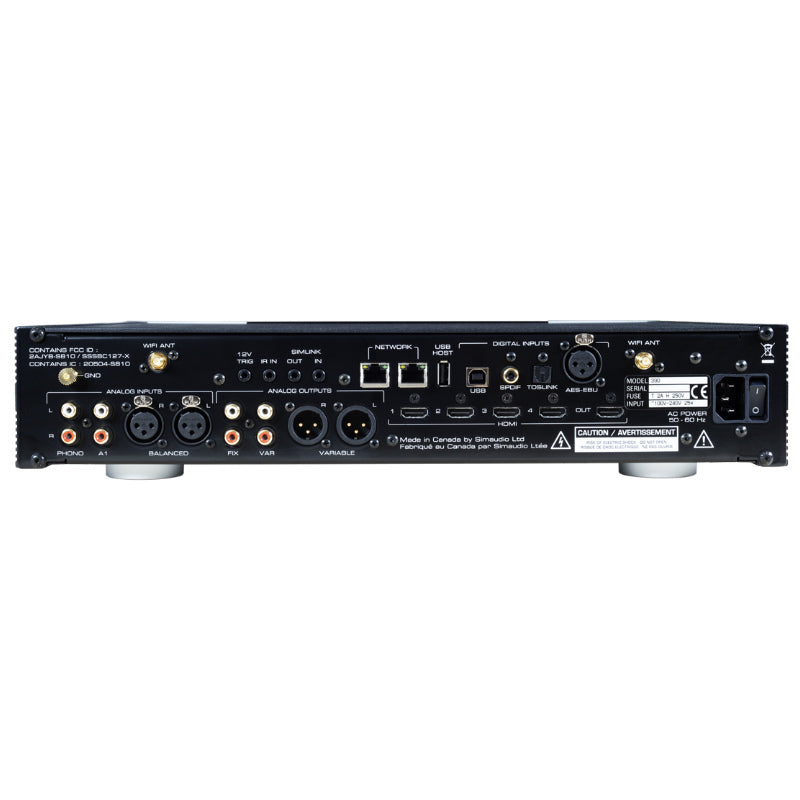 MOON 390 Network Player / Preamplificatore