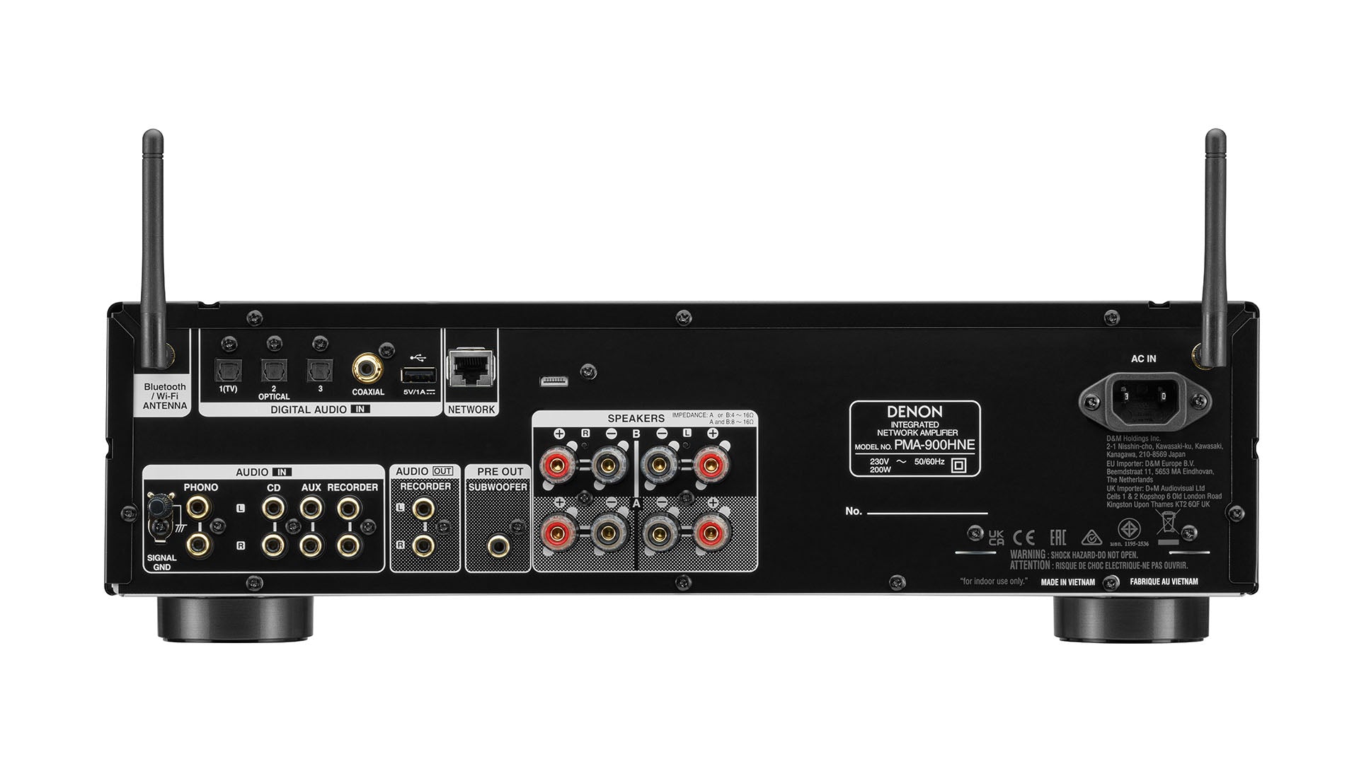 Denon PMA-900HNE Amplificatore Integrato con Network Player