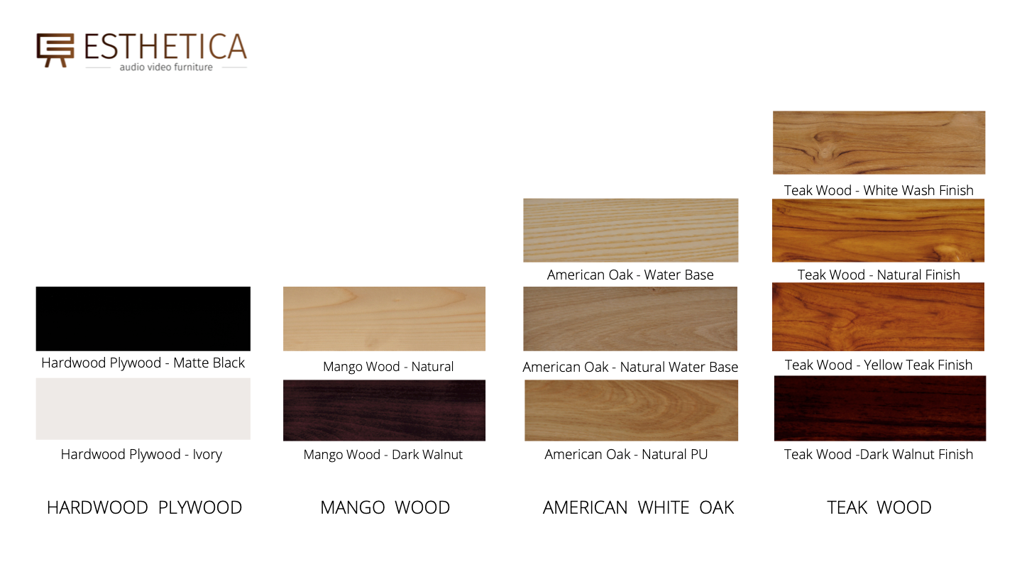 Esthetica Aria Audio Rack