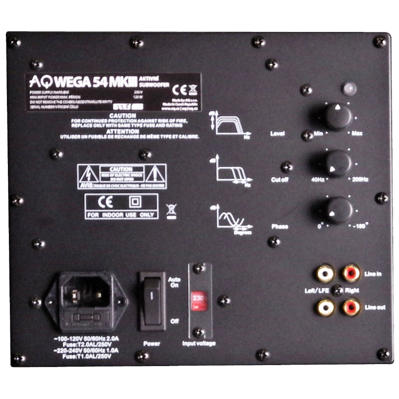 AQ Wega 54 MKIII Subwoofer