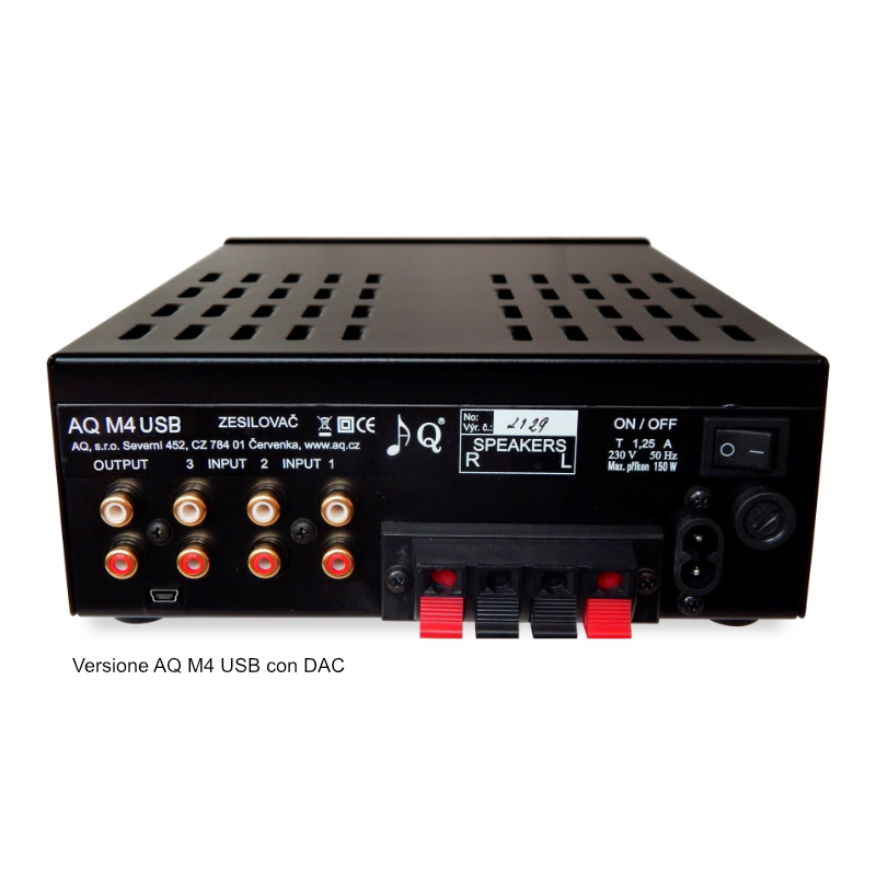 AQ M4 Amplificatore 2x50 W