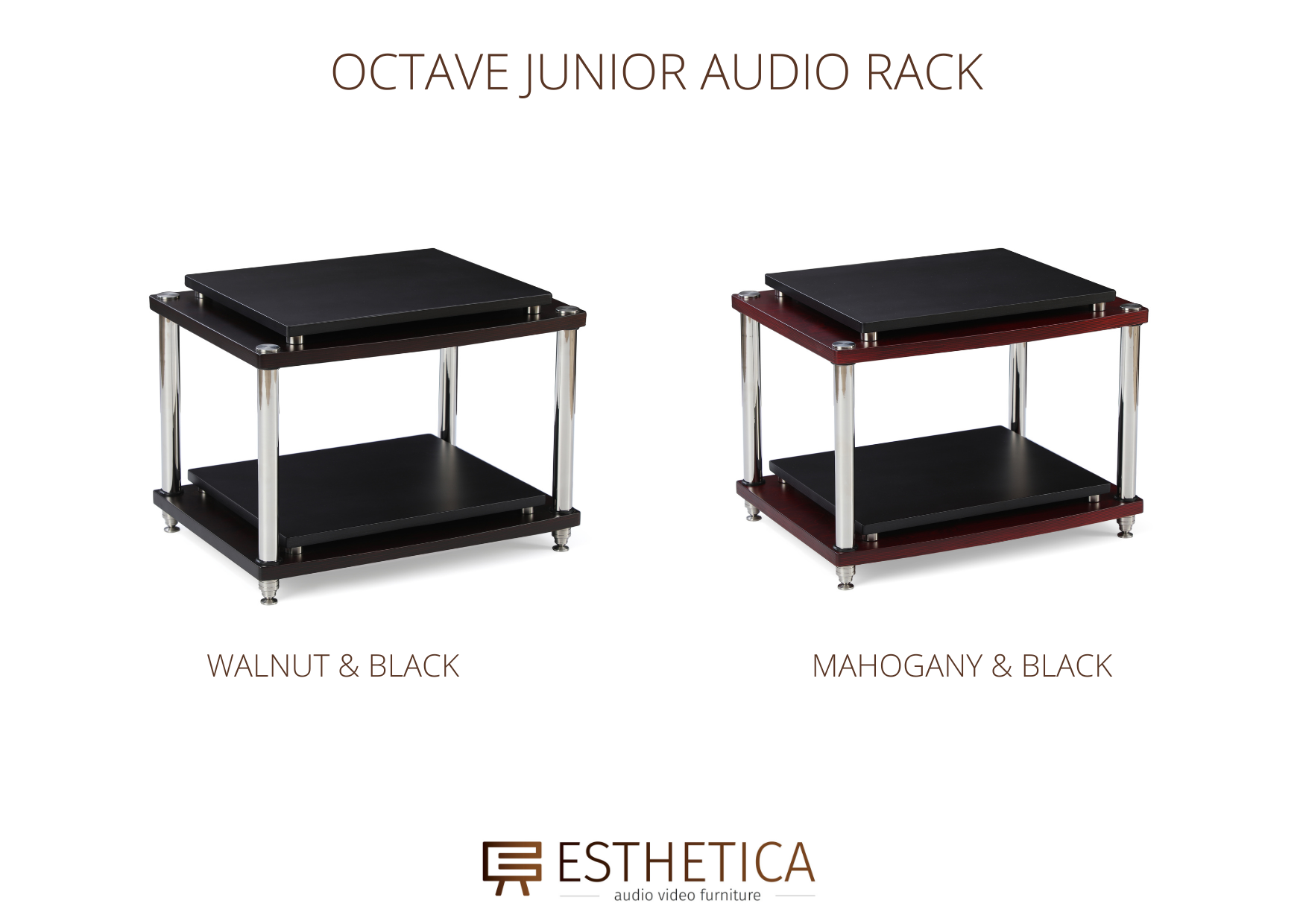 Esthetica Octave Junior Audio Rack