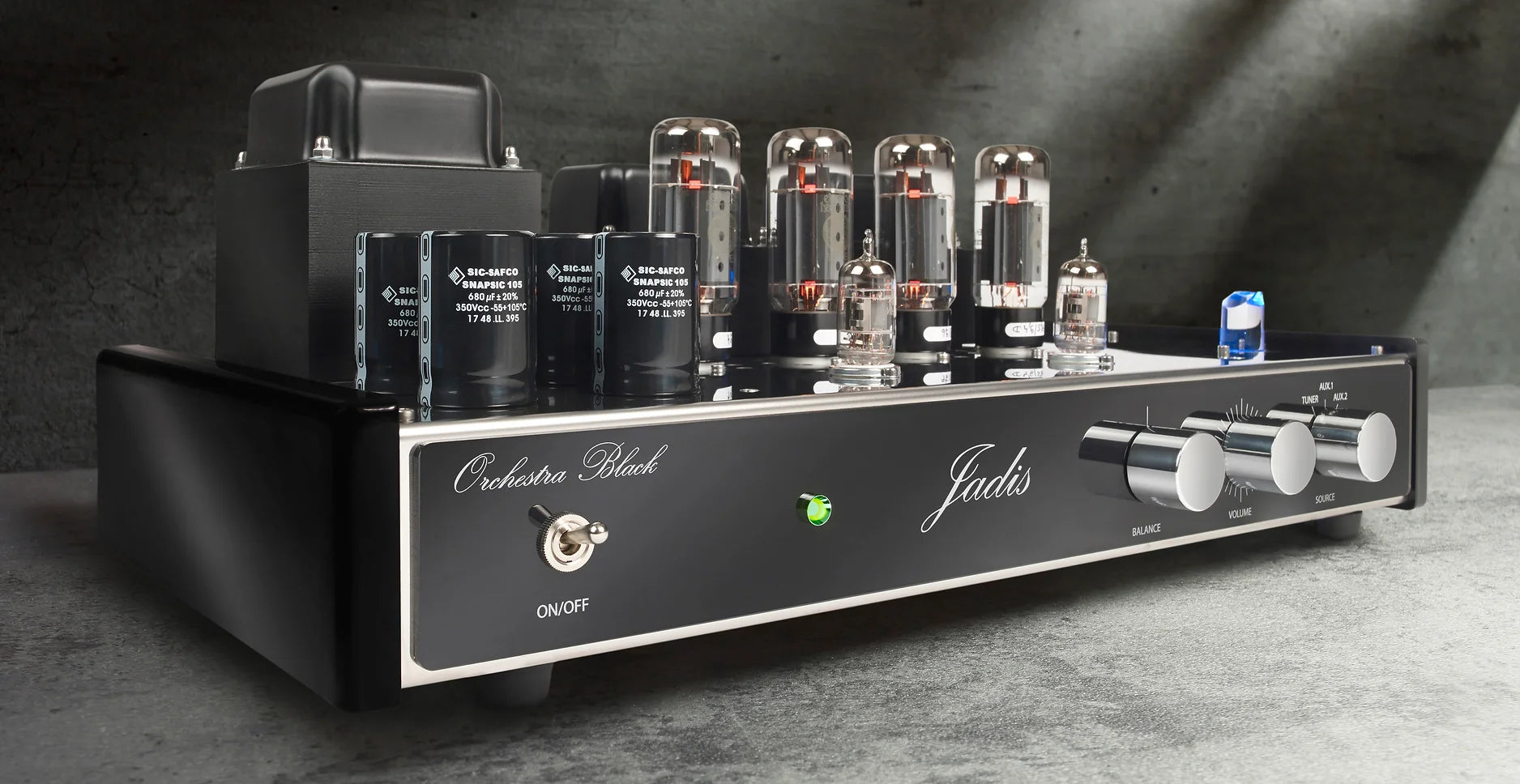 Jadis Orchestra Black Silver Integrato Valvolare