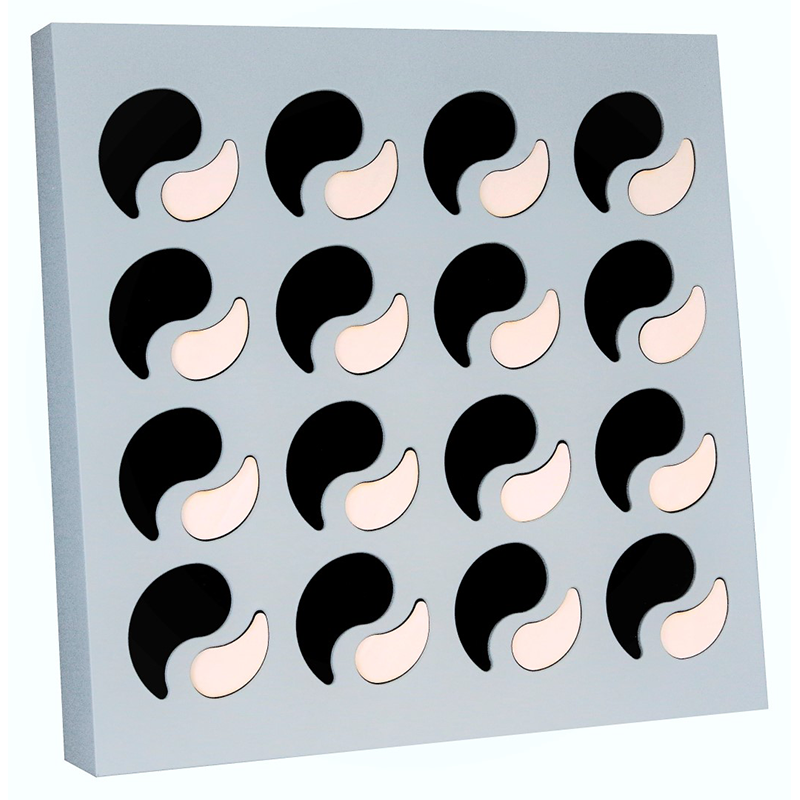 AQ Pannello fonoassorbente in legno 60x60 cm