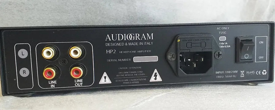 Audiogram HP2 Pre Cuffie