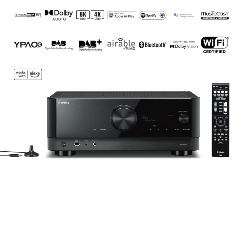 Yamaha RX-V4A Sintoamplificatore AV 5.2 canali
